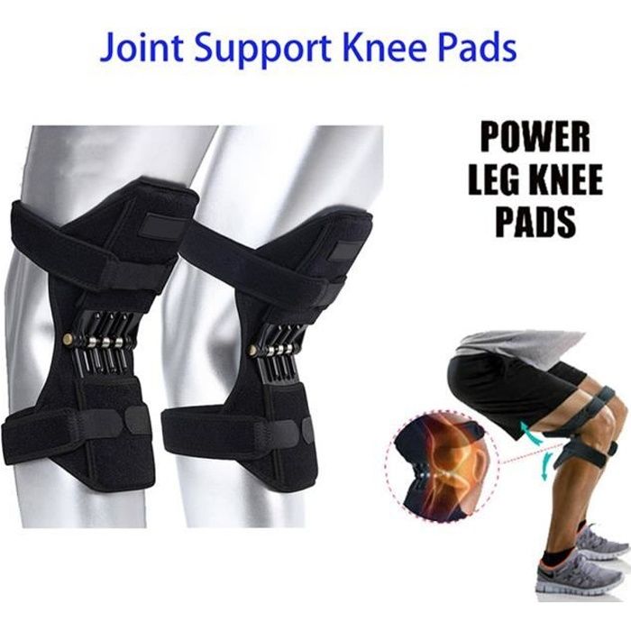 1 PC Genouillères De Soutien Articulé Du Genou Ressort De Puissance Force Stabilisateur De Genou Attelle pour l'arthrite Tendinite
