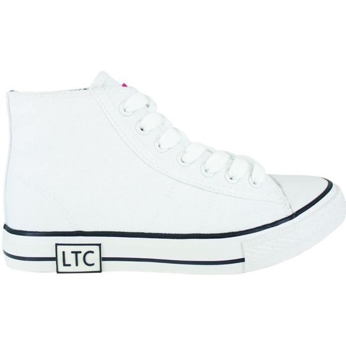 LE TEMPS DES CERISES Chaussures Montantes Hood White Blanc Femme