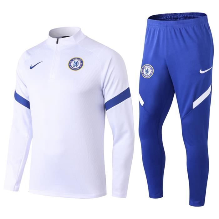 Survêtements Foot Homme Chelsea - Maillot Foot Homme 20-21 Survêtements Foot Maillot de Foot - Haut et Pantalon