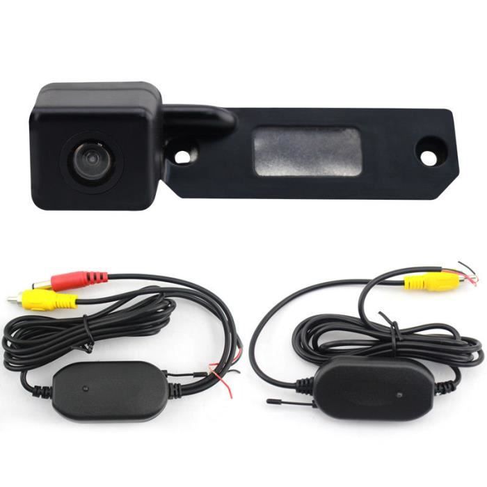 NEUFU Caméra Recul Vue Arriere Vidéo CCD Cam Sans Fils Pour VW Passat Golf T5 Caddy