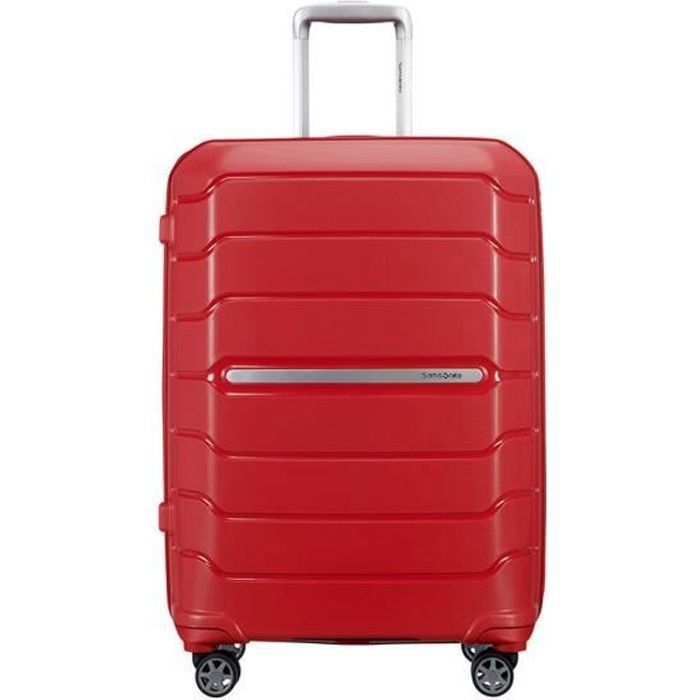 La valise Samsonite pas chère Spinner 68 cm extensible est le compromis idéal entre un bagage cabine étriqué et une valise de