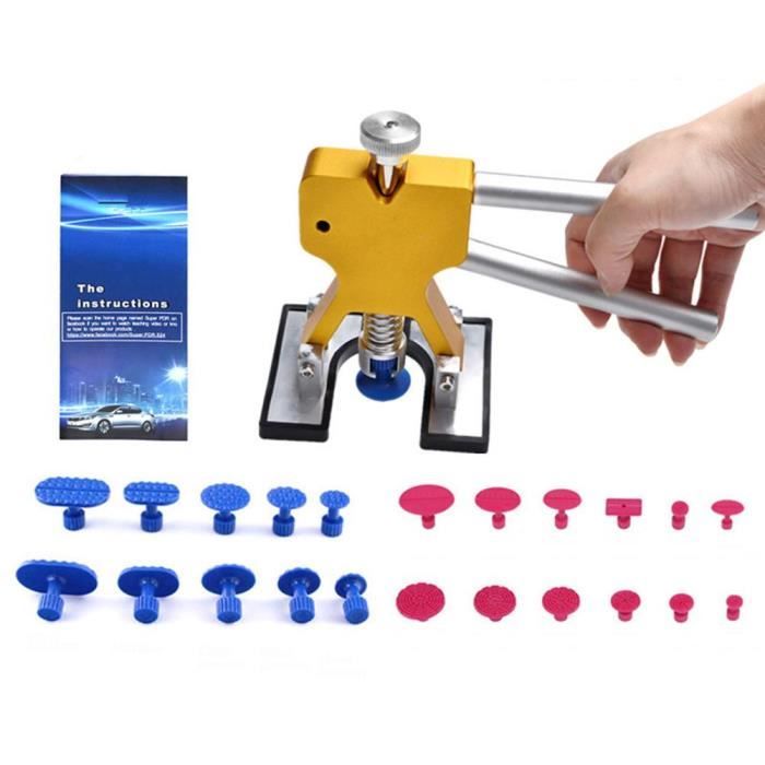KIT De Débosselage sans peinture outils a main Kit Ventouses Réparateur de voitures