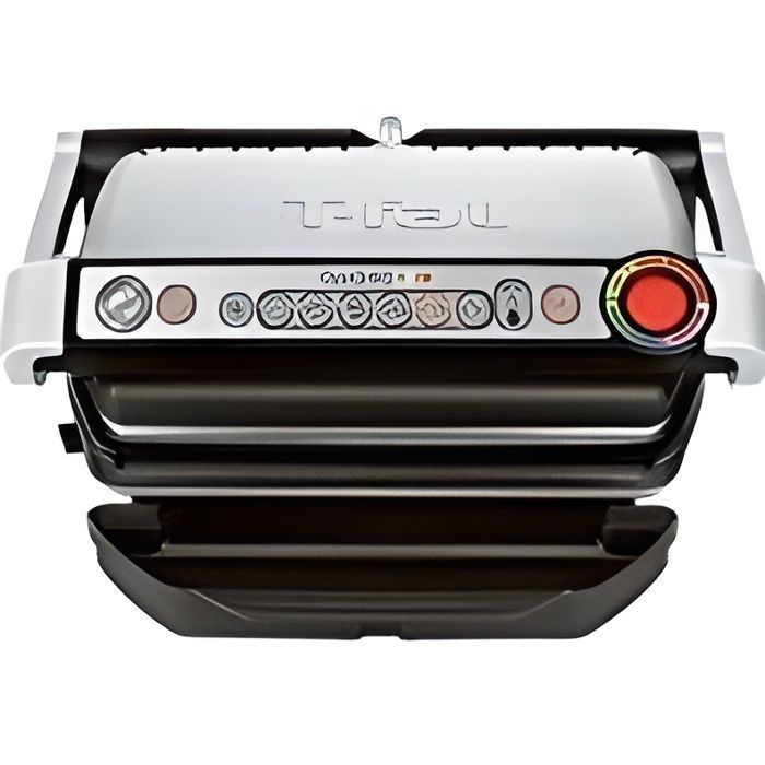 Tefal GC712D34 Grill electrique, Plastique, Acier Inoxydable, Titane