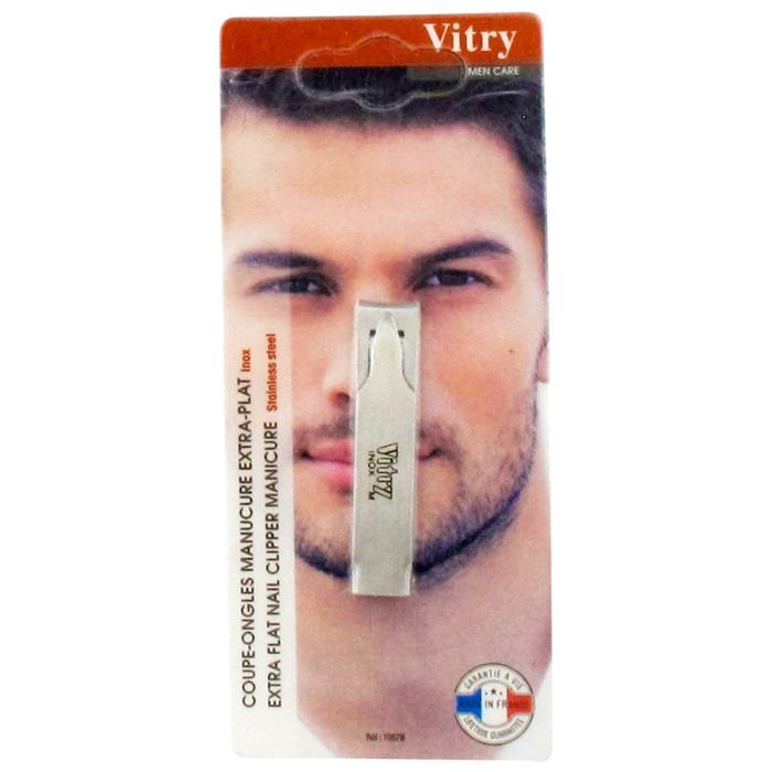 Vitry Coupe-Ongles Extra-Plat Inox