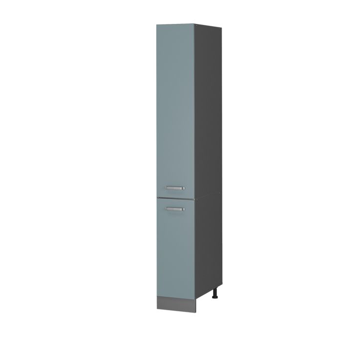 Meuble haute de cuisine R-Line 30cm Bleu-gris/Anthracite Vicco 41191