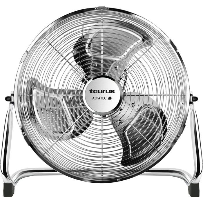 Sirocco 18 Ventilateur De Sol 120W 3 Vitesses Silencieux 3 Hélices Métalliques / 45 Cm De Diamètre Inclinaison Réglable Gril - Laroy Duvo