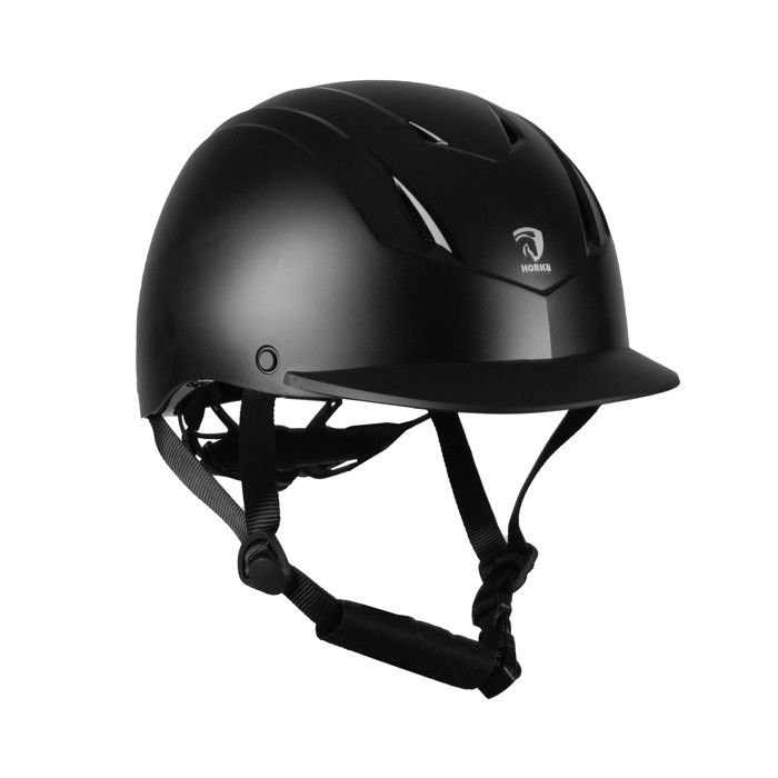 Meilleurs prix pour Casque déquitation femme Horka Dali - Noir - M/L (57-59 cm)