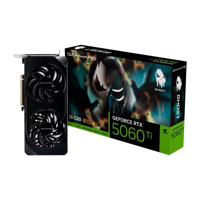Carte Graphique Gainward GeForce RTX 5060 Ti Ghost OC – 8 Go GDDR7, PCIe 5.0 - vue 7