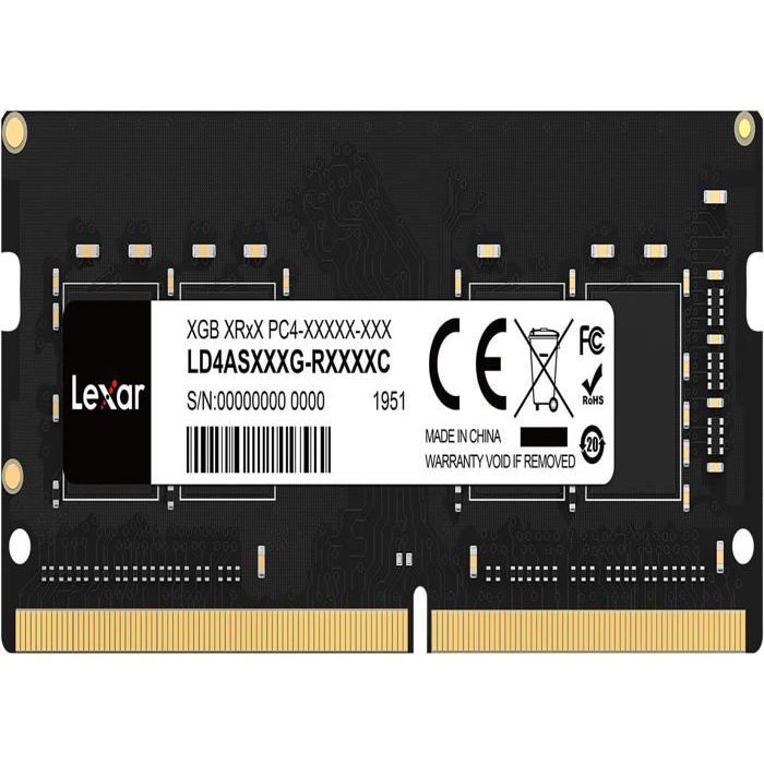 8 GO DDR4 3200 MHz PC4-25600 SoDIMM Ordinateur Portable Mémoire RAM