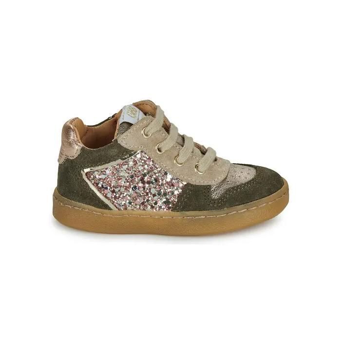 Baskets bébé GBB Osman - cts taupe beige or dpf/evian