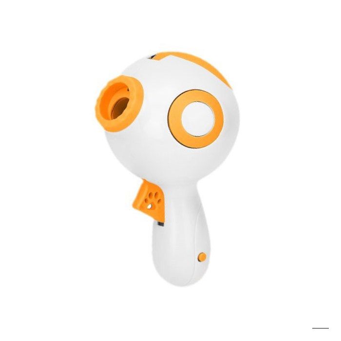 Jouet interactif pour chien - Phoesky - Lanceur dalimentation - Fonction infrarouge - 8.5x9x15.5 cm - Orange