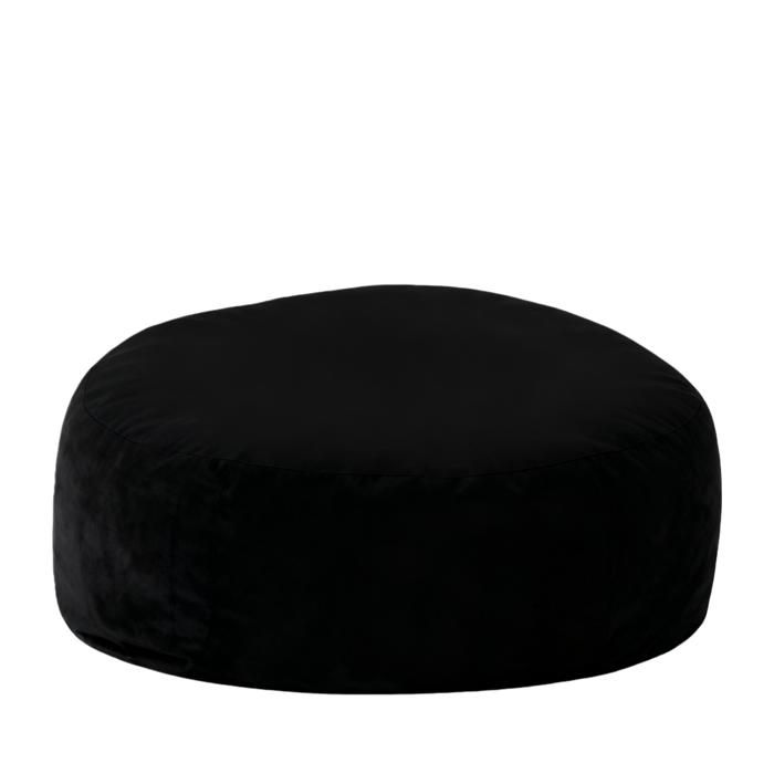 Pouf poire de 100 cm canapé pour adultes fauteuil de lecture doux et confortable convient aux chambres balcons - noir