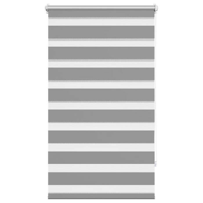 （Haute qualité）Gris Store vénitien zébré 709x120cm largeur du tissu 667cm grisPoids 0.75 Kg_388850