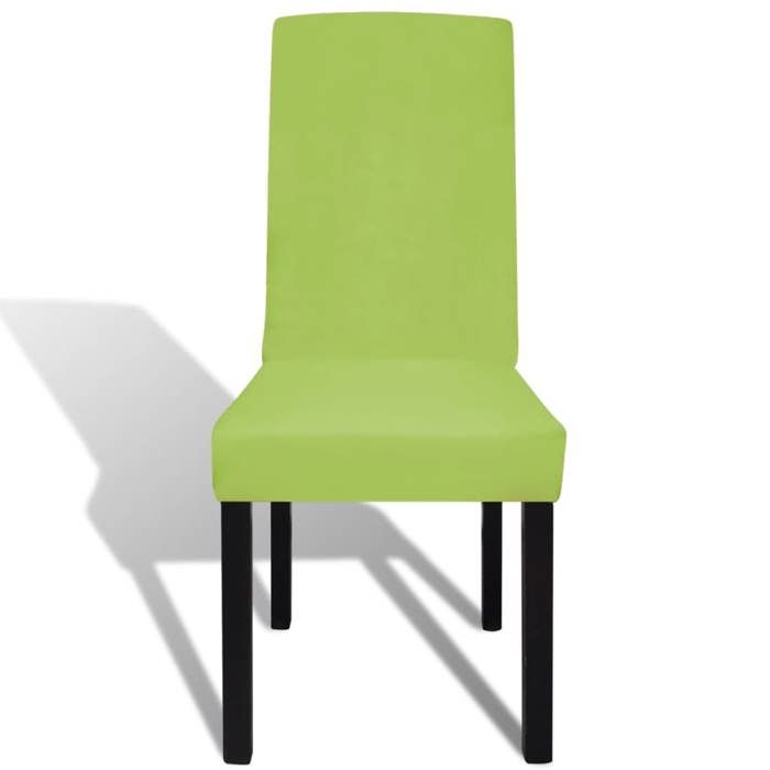 Stable&Durable - Vert - Housse de chaise droite extensible 4 pcs vert - Couverture de canapé HS997120338