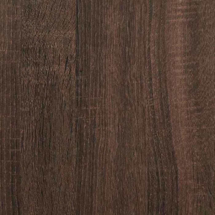Meuble TV - vidaXL - Armoire de Télévision/Banc TV - bois dingénierie - chêne marron - 180 5 x 40 x 46 cm - 4 étagères &FR94026
