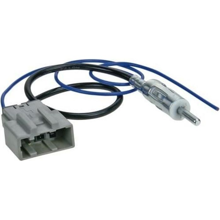 Adaptateur Antenne Autoradio GT13-DIN - Compatible Subaru Impreza, Forester, Legacy, Outback, XV (2007-2020)