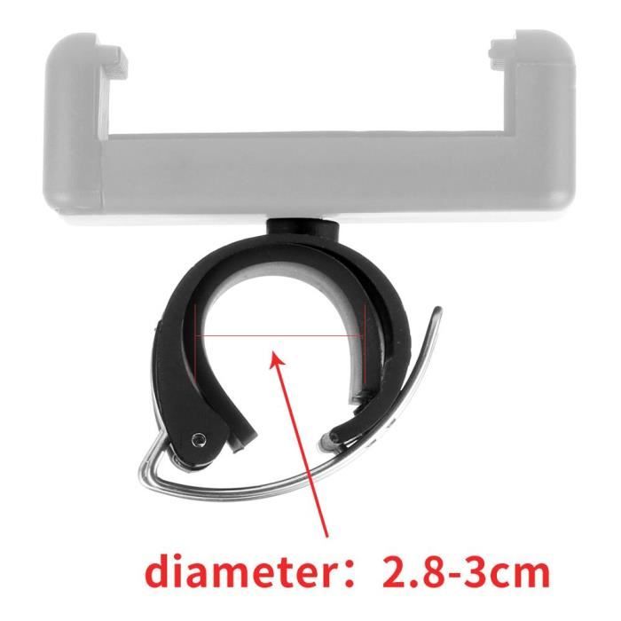 Perche Selfie étanche Pour Caméra Action - Extensible 19-49cm - Poignée Antidérapante - Bleu