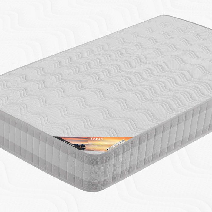 TAHITI - Matelas Mousse 90x190cm Epaisseur 18cm TAHITI - Matelas Mousse 90x190cm Epaisseur 18cm