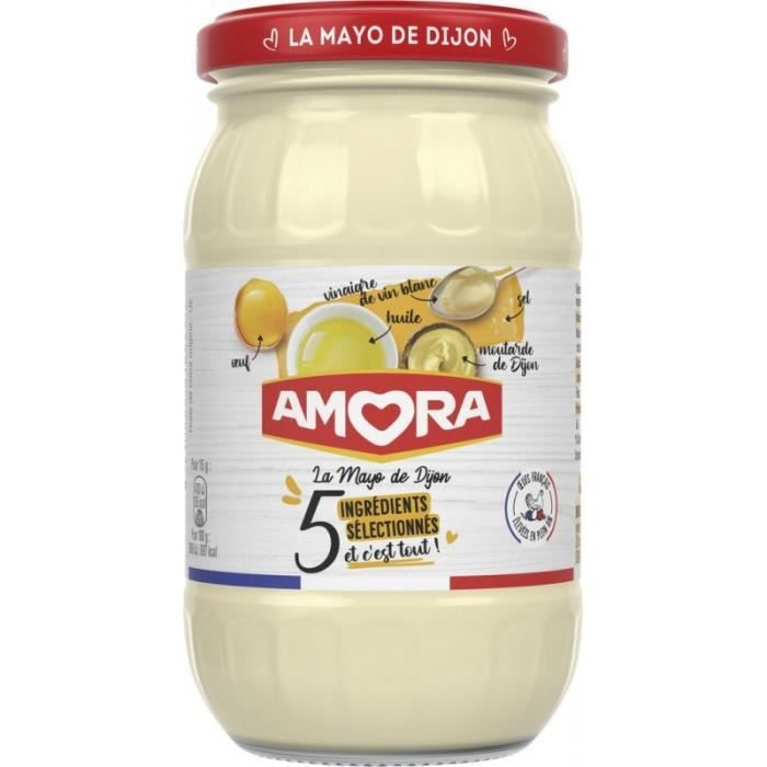Amora Mayonnaise De Dijon 5 Ingrédients Cdiscount Au quotidien
