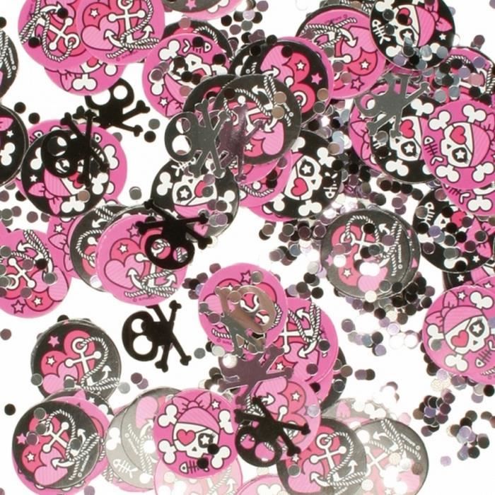 Sachet De Confettis Pirate Fille Deco Anniversaire Cdiscount Maison