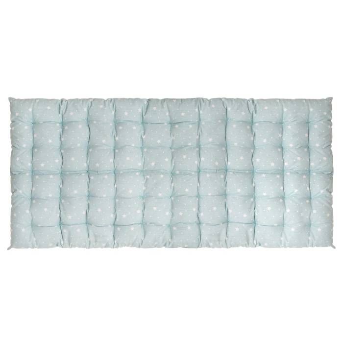 Matelas de sol enfant Etoile - vert deau 60x120 cm - Vert clair - Atmosphera createur dinterieur Matelas de sol enfant Etoile - vert deau 60x120 cm - Vert clair - Atmosphera createur dinterieur