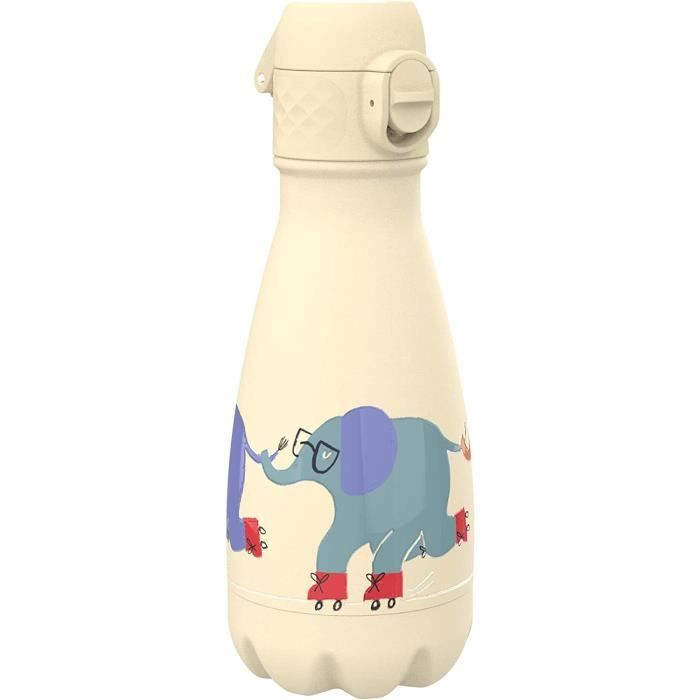 Gourde Slim Pour Enfants étanche Sans BPA - 500 Ml - Fleurs