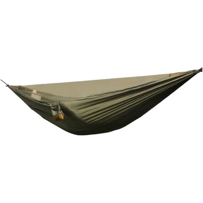 Hamac De Voyage Castaway 2 Places Kaki/olive – Neuf, En Nylon, Pour Le Camping