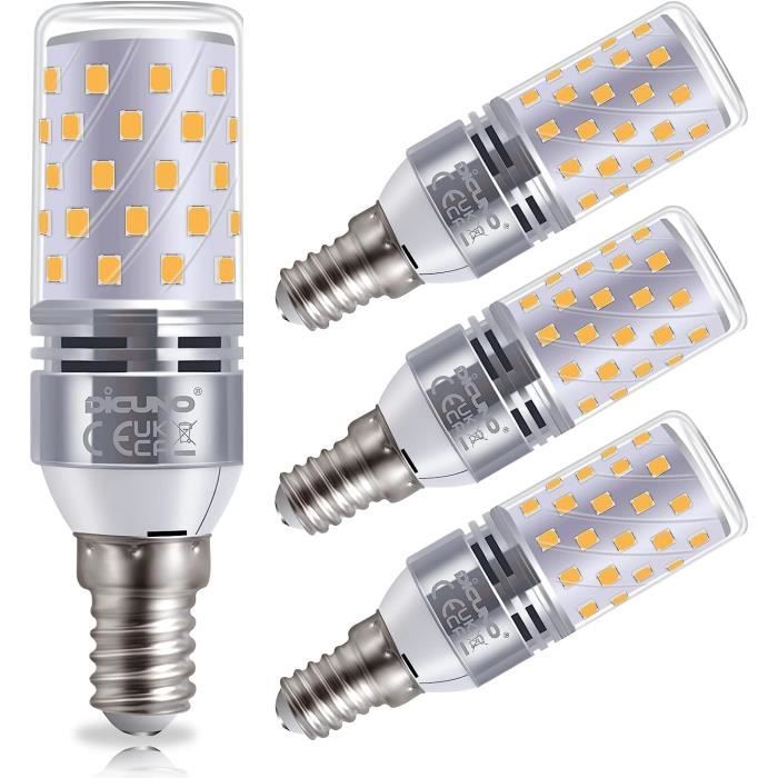 Dicuno Ampoule Led E14, 8W Ampoule Maïs Led Équivalent 100W Lampe