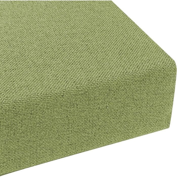 Coussin De Chaise Carré Épais Antidérapant 30x30x5cm Orange - Confort Pour Salle à Manger & Bureau