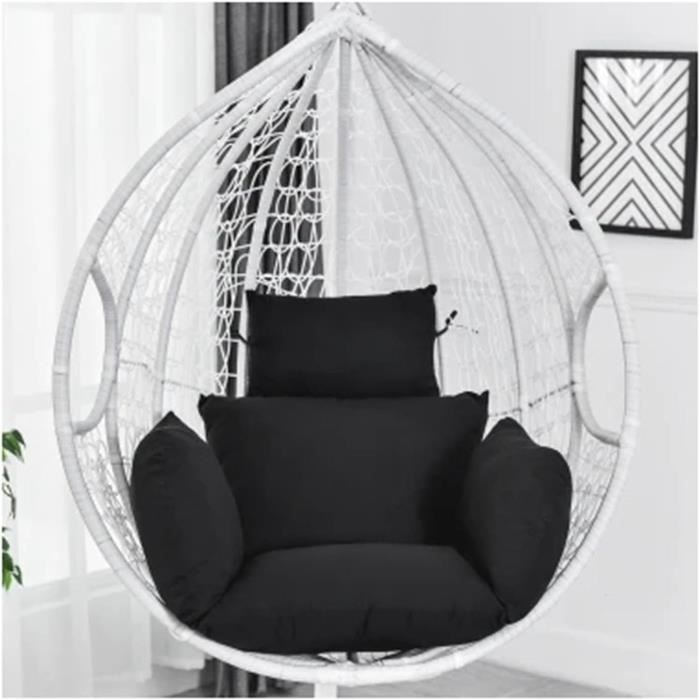 Coussin Pour Fauteuil Suspendu Ou Chaise De Jardin - Taille 120x100x10cm En Polyester | Housse Confortable Et Respirante
