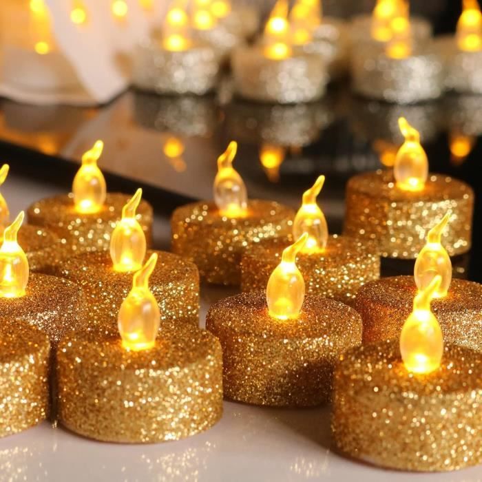 Bougies LED sans Flamme Bougies de Table avec Fonction minuterie, Bouton  Poussoir, lumière Blanche Chaude, 25cm, télécommande [1347] - Cdiscount  Maison