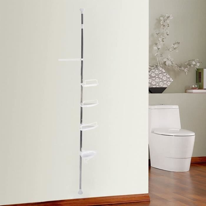bremermann Etagère d'angle télescopique, 4 paniers, 2