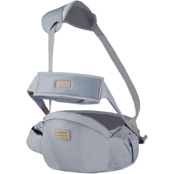 Porte-bébé Ventral Viedouce Ergonomique - Siège Hanche 4-36 Mois, Coton Pur Avec Ceinture Sécurité