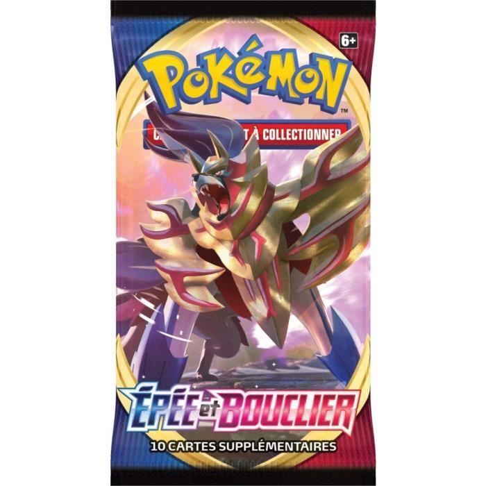 Pokémon JCC - Booster Épée Et Bouclier Astres Radieux (EB10) - 10 Cartes Par Booster - Dialga & Palkia Originel-VSTAR - Dès 6 Ans