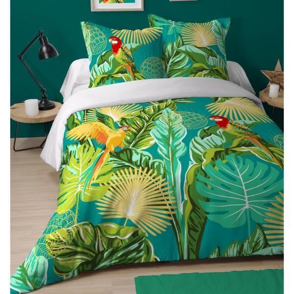 housse de couette tropical