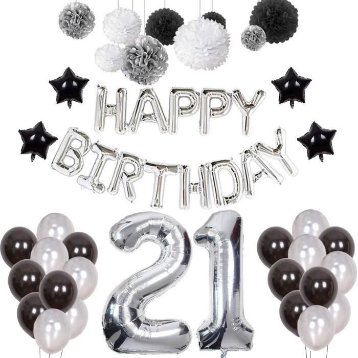 Ballons De Baudruche Weimi 21 Ans Anniversaire Decorations Garcon Happy Birthday Anniversaire 21 Ans Ballons Argent Achat Vente Banderole Banniere Soldes Sur Cdiscount Des Le Janvier Cdiscount Ballons De Baudruche Weimi 21 Ans Anniversaire Decorations Garcon Happy Birthday Anniversaire 21 Ans Ballons Argent Achat Vente Banderole Banniere Soldes Sur Cdiscount Des Le Janvier Cdiscount