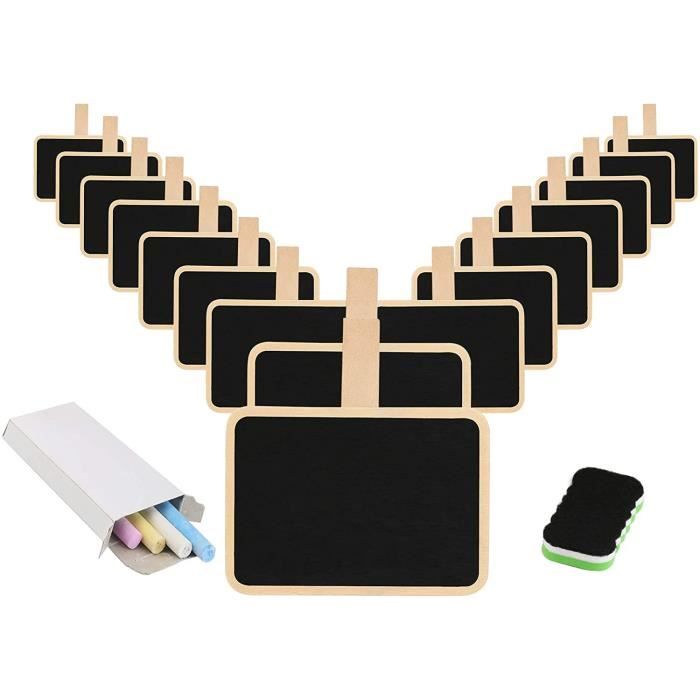 Ardoise Craie 16 Pcs Tableau Noir Avec Pince Kakoo Mini Ardoise Rectangle Avec Clip En Bois Blackboard Avec Craie Effaceur Pour 15 Cdiscount Beaux Arts Et Loisirs Creatifs Ardoise Craie 16 Pcs Tableau Noir Avec Pince Kakoo Mini Ardoise Rectangle Avec Clip En Bois Blackboard Avec Craie Effaceur Pour 15 Cdiscount Beaux Arts Et Loisirs Creatifs