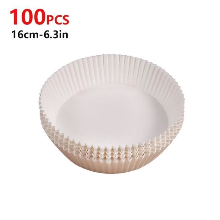 Papier Emballage Alimentaire Antiadhésif - 100 Feuilles 26x36 Cm | Résistant Graisse, Huile, Imperméable | Pour Burgers, Frites, Gâteaux, Barbecue