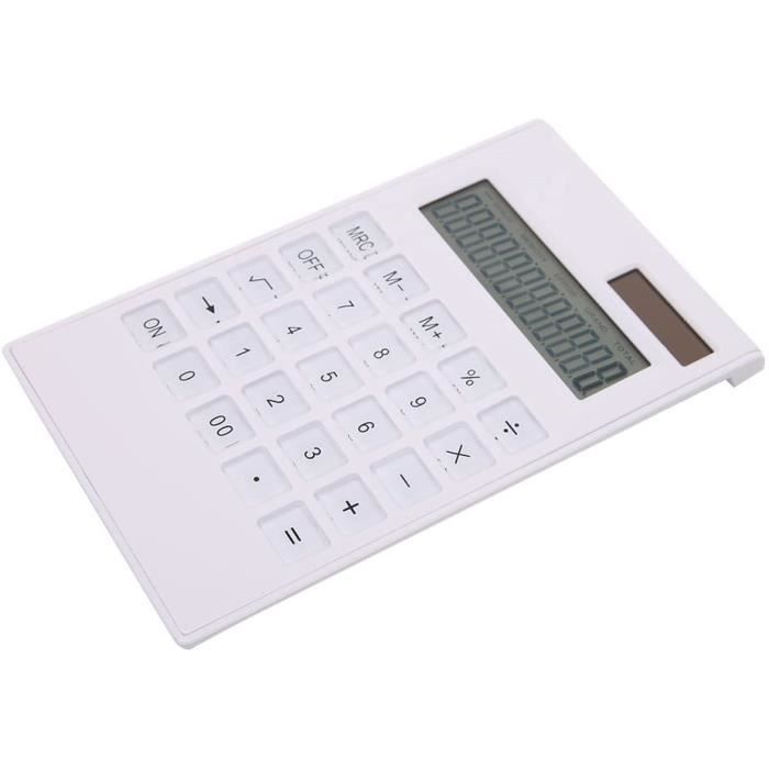 Calculatrice Bureau CATIGA CD-2786 | 12 Chiffres | Double Alimentation | écran LCD