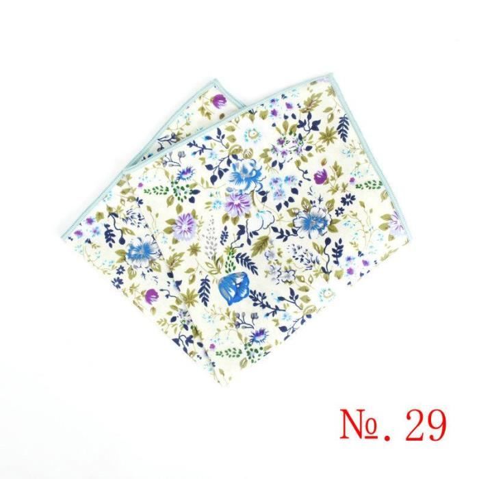 Pochette Carrée Jean Patou Gavroche Vintage - Coton Motif Dalmatien - Marron