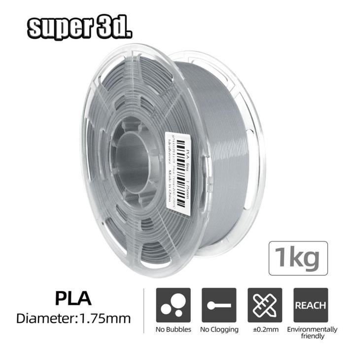 Imprimante 3D HP Série PLA Filament 1.75mm 1KG Filament