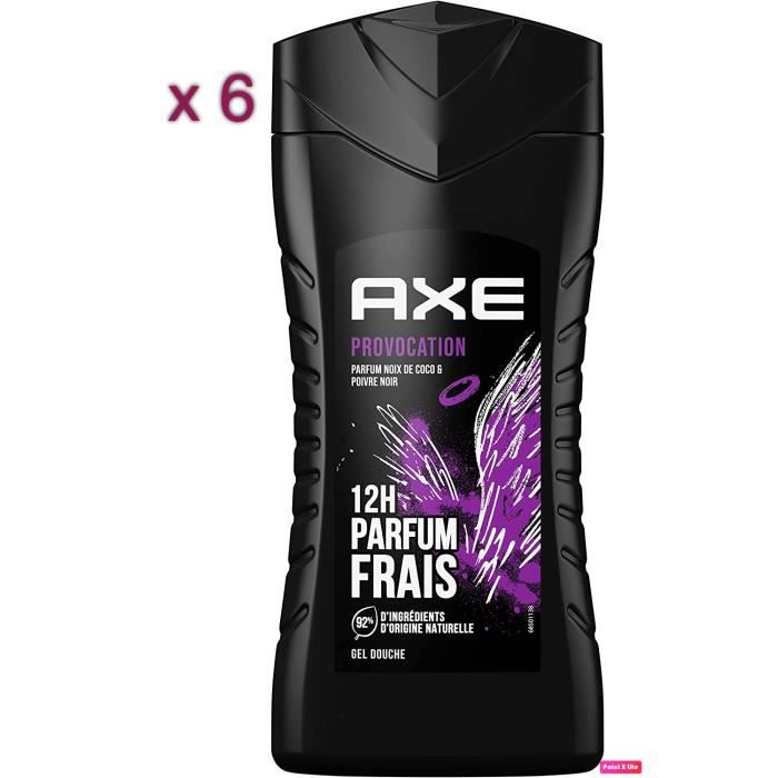 Lot De 10 Gels Douche AXE 400 Ml - ReLoad, Lendemain Difficile, Provocation, Temptation - Neuf