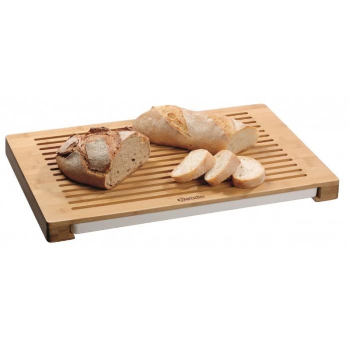 Küchenprofi Planche à Pain Acacia Naturel 42x28 Cm – Durable, Élégante Et Pratique Pour Cuisine Quotidienne