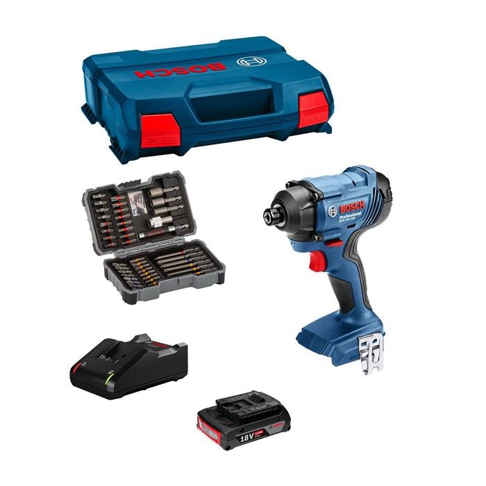 Visseuse à Chocs BOSCH GDR 18V 160 2 0 Ah Sans fil Ergonomique