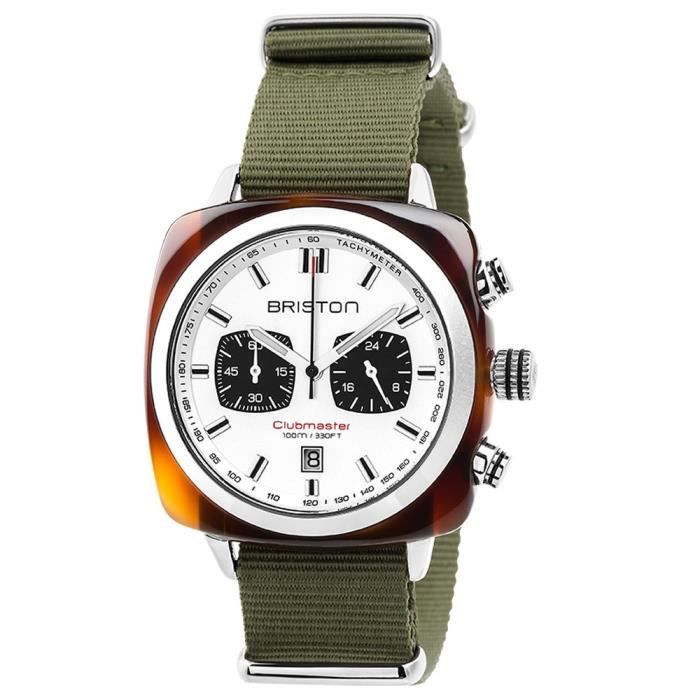 Montre - BRISTON - 17142.SA.TS.2 - Noir - Quartz - Verre minéral - Analogique