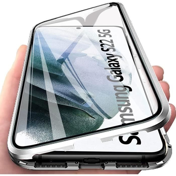 Coque Honor V20, 360Degrés Adsorption Magnétique Avant Et Arrière Verre