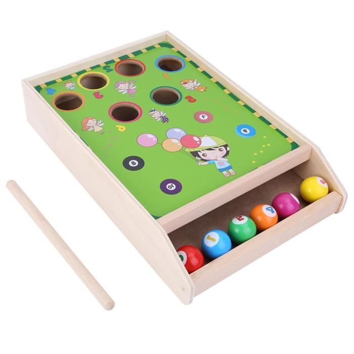 Lot De 16 Mini Boules De Billard Complètes - Accessoires Table Billard Enfants Avec Trépied
