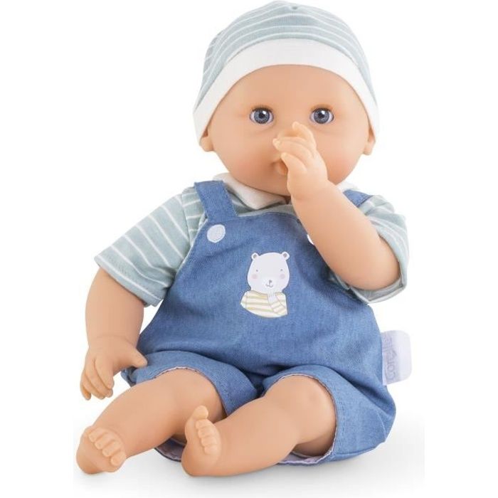 Poupon Bébé Calin Maud - Corolle - 30 cm - Corps souple - Yeux dormeurs -  Senteur de vanille - Cdiscount Jeux - Jouets