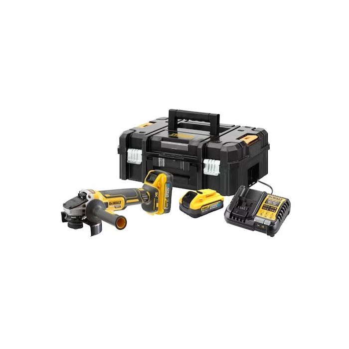 Meuleuse 125 mm XR 18V Advantage DEWALT 5Ah Li Ion Brushless DCG409H2T QW - vue 2