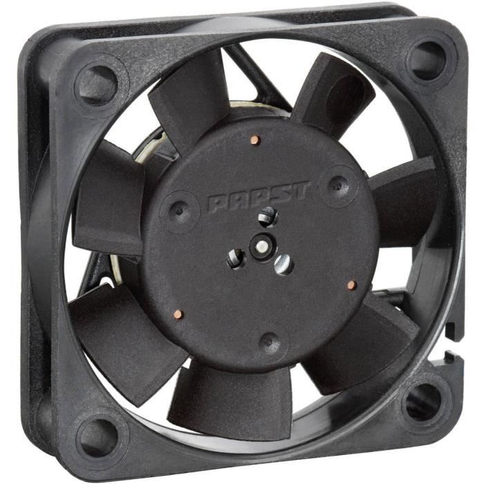 Ventilateur axial - EBM Papst - 412F - 12 V-DC - 140 l/min - 40 x 40 x 10 mm - Ebm Papst